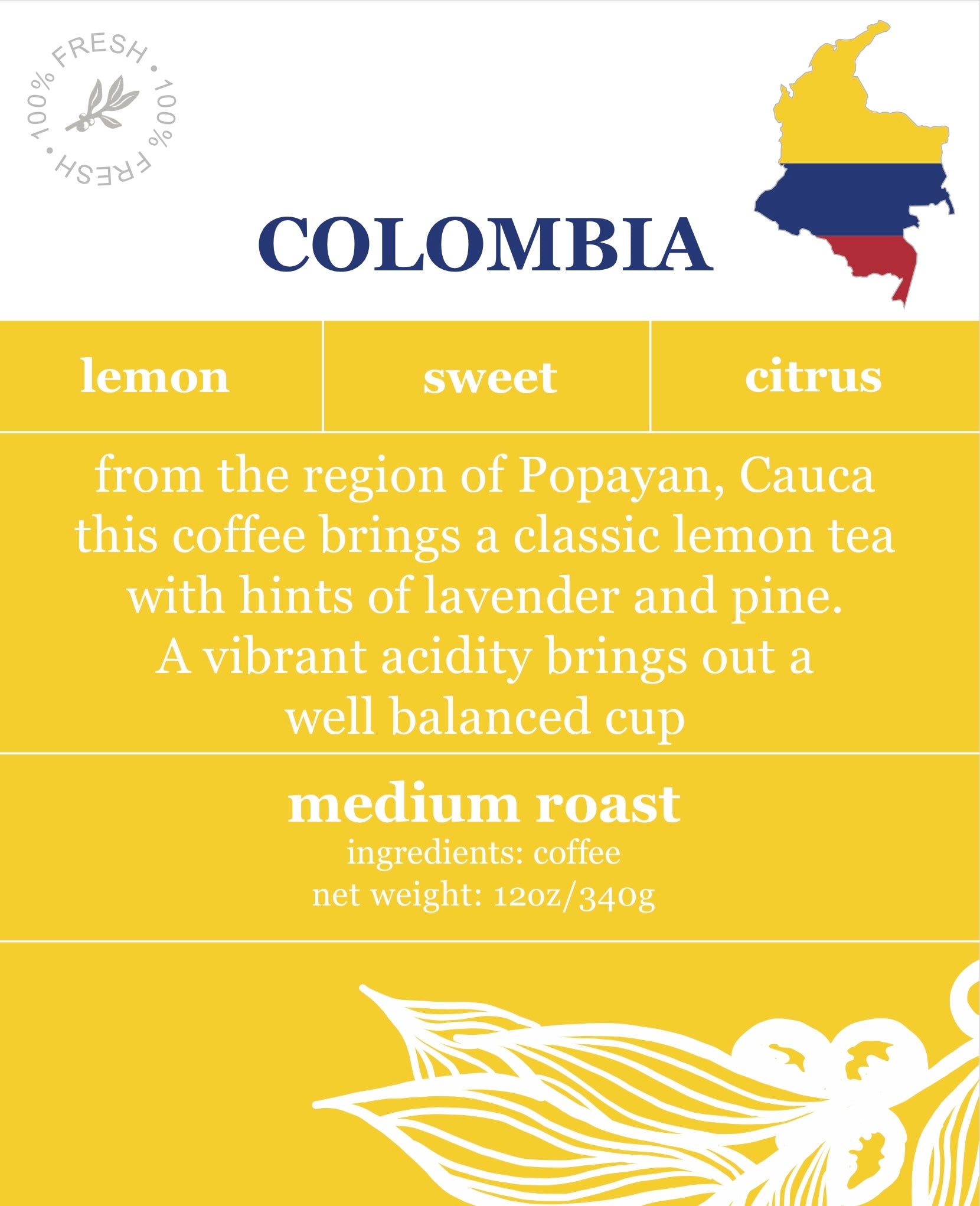 Colombia (Single Origin Coffee)