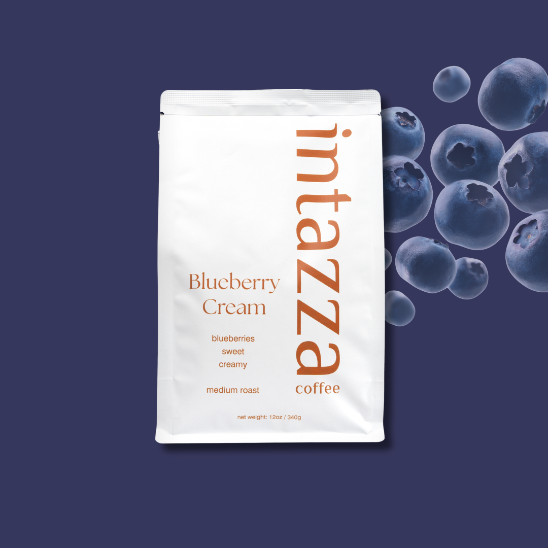 Flavored Blueberry Cream Coffee