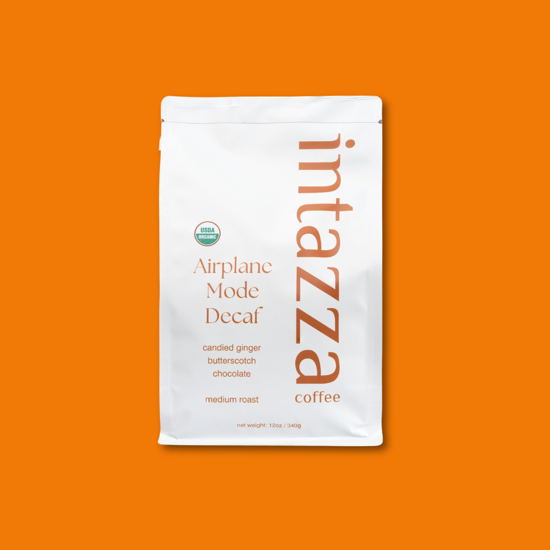 Organic Airplane Mode Swiss Water Decaf Coffee