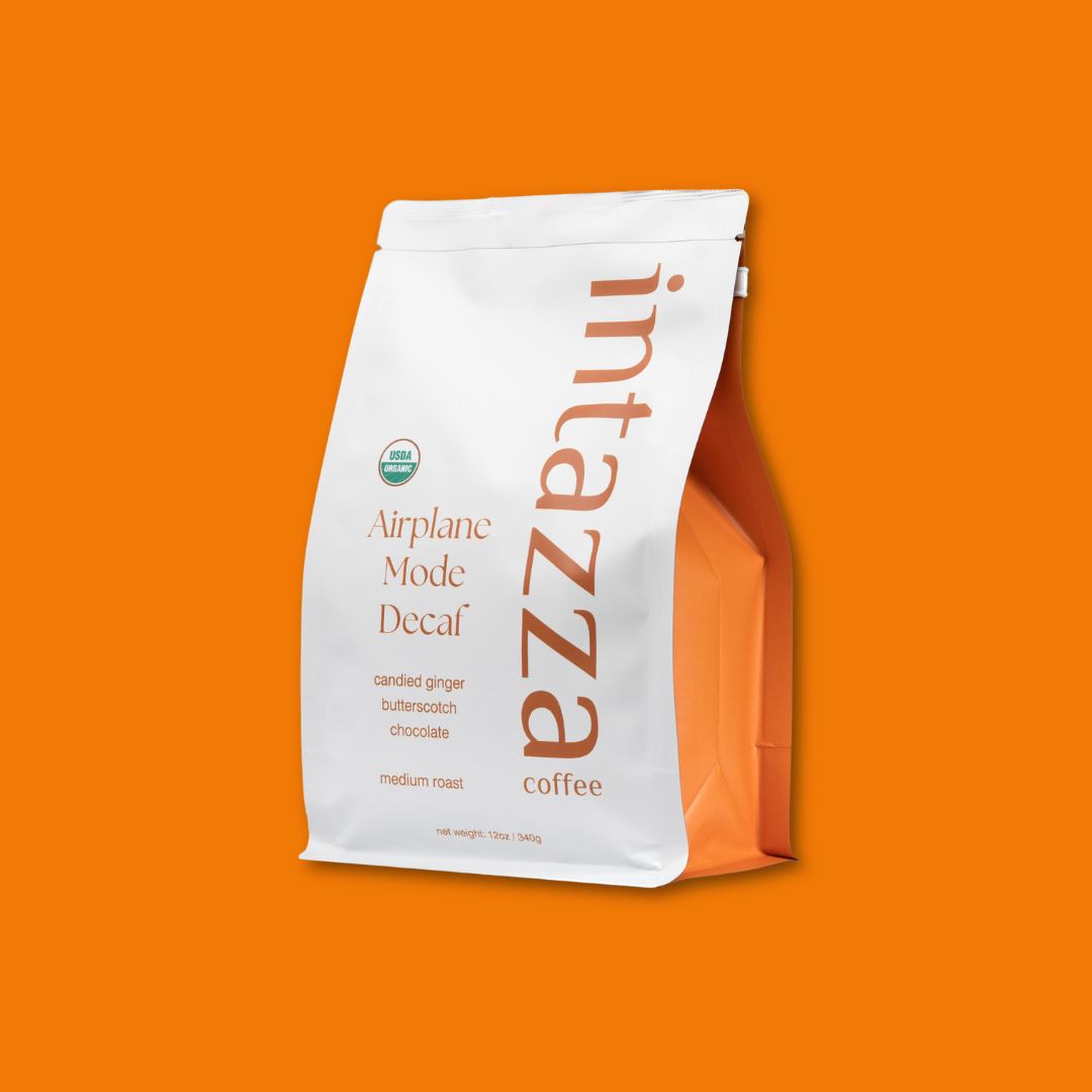 Organic Airplane Mode Swiss Water Decaf Coffee